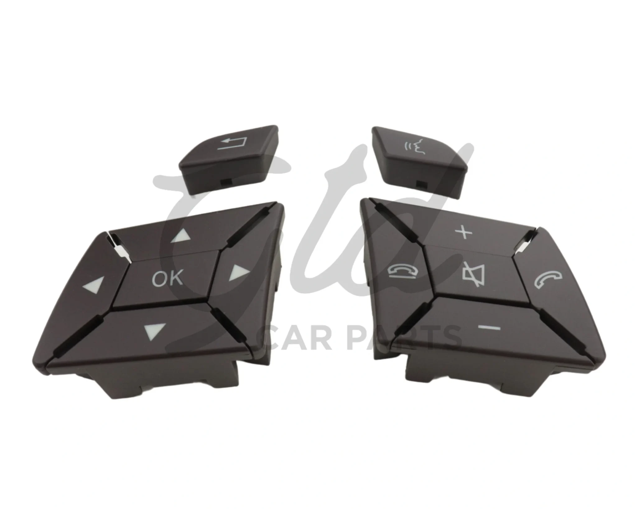 Botões Volante Moka Mercedes-Benz Classe C E GLK CLA GLA B CLS SLK SLC W204 W207 W212 W117 W246 W172