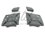 Botões Volante Cinza Mercedes-Benz Classe C E GLK CLA GLA B CLS SLK SLC W204 W207 W212 W117 W246 W172