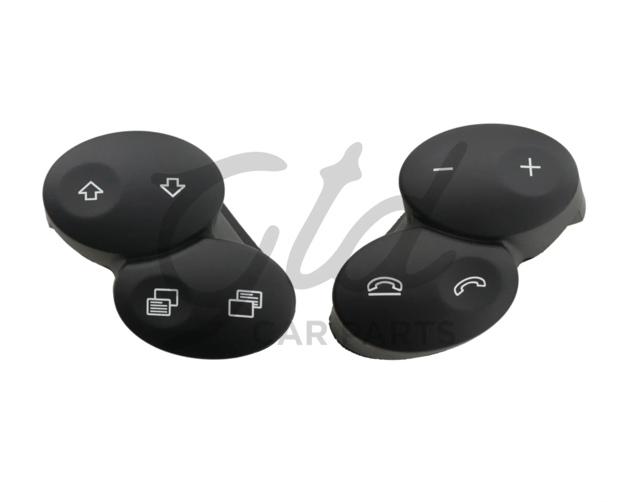 Botões Volante Preto Mercedes-Benz Class C CLS CLK W211 W219 W209 2001-2011