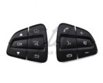 Botões Volante Preto Mercedes-Benz Class C E S GLC W205 W253 2015-2021