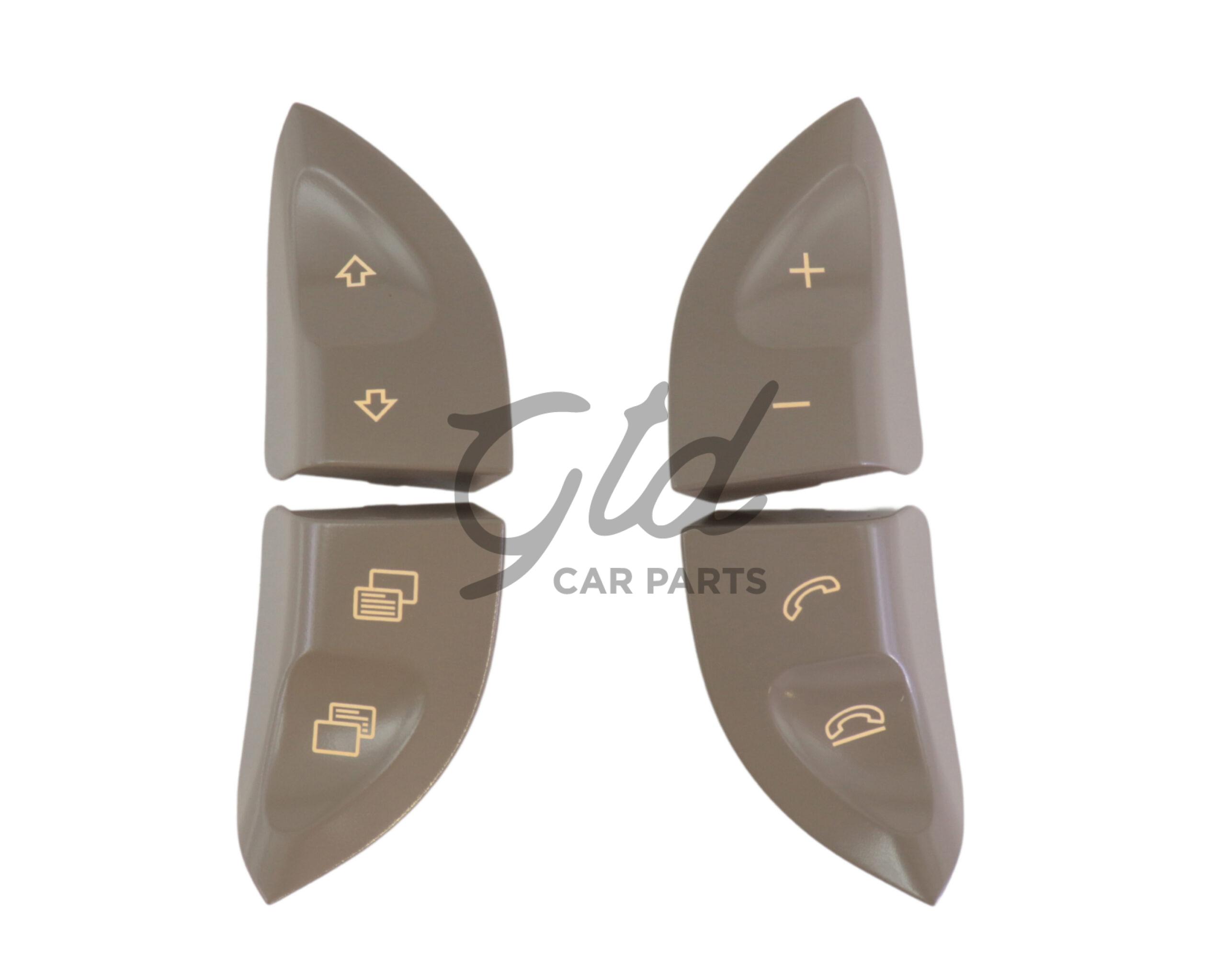 Botões Comando de Volante Bege Mercedes-Benz Classe S CL W220 W215