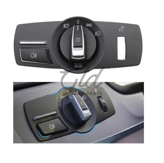 Moldura 3 Peças Comutador Luzes BMW Série 5/6/7 F10 F11 F01 F06