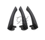 Conjunto de 3 Puxadores Pretos BMW SÉRIE 3 E90 E91 2004-2012
