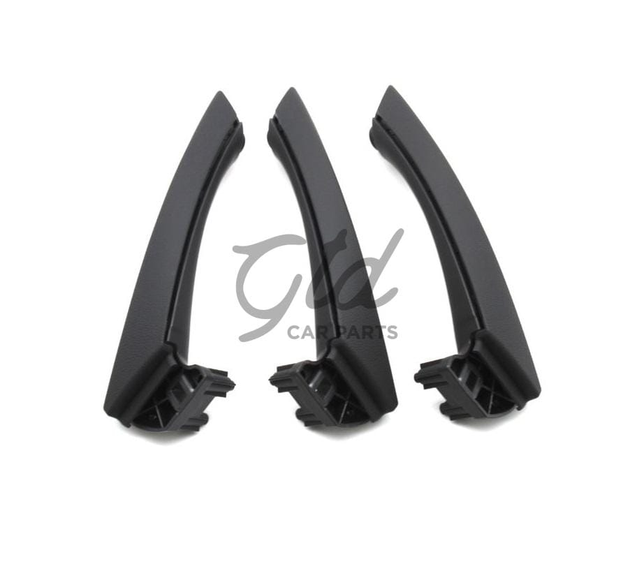 Conjunto de 3 Puxadores Pretos BMW SÉRIE 3 E90 E91 2004-2012