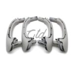 Conjunto de 4 Puxadores Cinza Mercedes-Benz Classe C W203 2000-2007