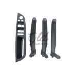 Conjunto de 4 Puxadores Pretos BMW X5 X6 E70 E71 E72 2007-2014