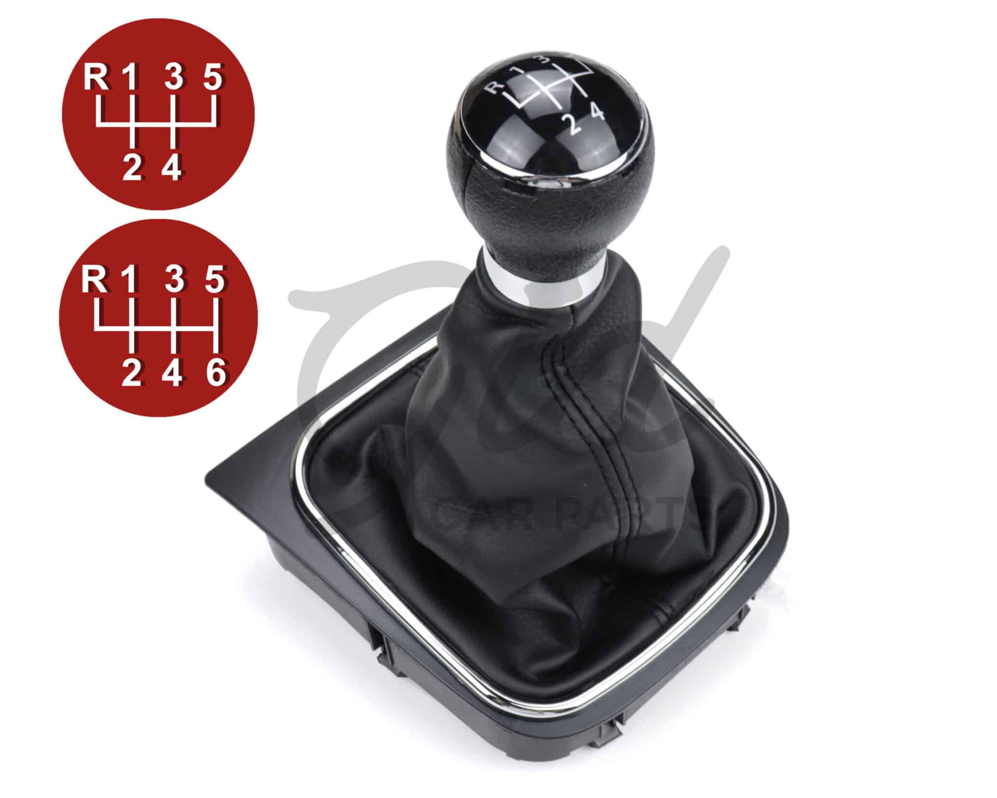 Fole + Moca Velocidades Volkswagen Golf MK5 MK6 GTI JETTA 2004-2014