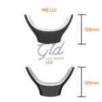 Friso Volante Preto BMW Série 5 6 7 GT F10 F11 F01 F06 Pré LCI 123mm - Image 4