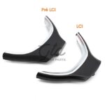 Friso Volante Preto BMW Série 5 6 7 GT F10 F11 F01 F06 Pré LCI 123mm - Image 5