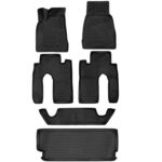 Tapetes Interiores Completos em Borracha Tesla Modelo X 2015->