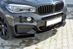 Splitter Dianteiro V.1 for BMW X6 F16 MPACK
