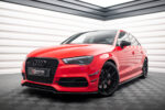 Asas de Para-choques Dianteiro (Canards) Audi S3 / A3 S-Line 8V Sedan / Cabrio - Image 7