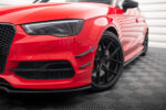 Asas de Para-choques Dianteiro (Canards) Audi S3 / A3 S-Line 8V Sedan / Cabrio