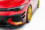 Asas de Para-choques Dianteiro (Canards) Volkswagen Golf GTI Clubsport Mk8 Facelift - Image 6