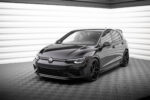 Splitter dianteiro V.7 Volkswagen Golf R Mk8 - Image 3