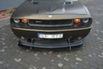 HYBRID Splitter Frontal V.1 DODGE CHALLENGER MK3. PHASE-I SRT8 COUPE