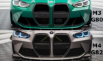 Grelha dianteira em fibra de carbono BMW M4 G82 / M3 G80