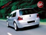 Traseiro Para-choques Extensão VW GOLF 4 25'TH ANNIVERSARY Estilo (Sem exhaust hole)