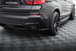 Difusores laterais traseiros for BMW X4 M-PACK