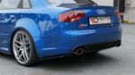 Splitters laterais traseiros V.1 Audi RS4 Sedan B7