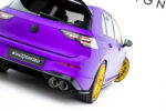 Splitters laterais traseiros V.1 for Volkswagen Golf R Mk8