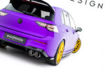 Splitters laterais traseiros V.2 for Volkswagen Golf R Mk8