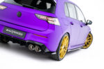 Splitters Laterais Traseiros V.6 for Volkswagen Golf R Mk8 Facelift