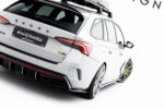 Splitters Laterais Traseiros V.7 Skoda Octavia RS Liftback / Combi Mk4 Facelift