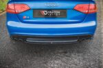 Splitter Central Traseiro Audi S4 / A4 S-Line B8 Sedan