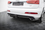 Splitter traseiro (Com vertical bars) Audi Q3 S-line 8U