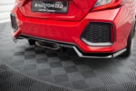 Splitter traseiro (Com vertical bars) Honda Civic SI Mk10