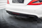 Splitter central traseiro MERCEDES CLS C218 (Com a vertical bar) AMG LINE