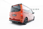 Splitter Traseiro (com barras verticais) Peugeot Expert Mk3