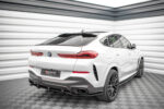 Splitter Central Traseiro (Com vertical bars) V.1 BMW X6 M-Pack G06 - Image 3