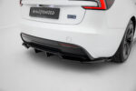 Splitter Traseiro (com barras verticais) V.2 Tesla Model 3 Performance Mk1 Facelift - Image 2