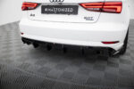 Saia Traseira Audi A3 Sedan 8V Facelift (Version Com single exhaust tips on both Laterals) - Image 2
