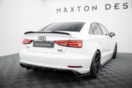 Saia Traseira Audi A3 Sedan 8V Facelift (Version Com single exhaust tips on one Lateral)