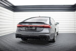 Embaladeira Traseira + Exhaust Ends Imitation Audi A7 C8 S-Line