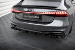 Embaladeira Traseira + Exhaust Ends Imitation Audi A7 C8 S-Line - Image 2