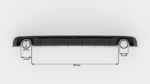Saia Traseira Audi A4 S-line B9 (Version Com single exhaust tips on both Laterals) - Image 10
