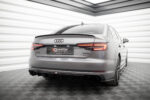 Saia Traseira Audi A4 S-line B9 (Version Com single exhaust tips on one Lateral)