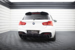 Difusores traseiros BMW 1 M-Pack F20 Facelift (Version Com single exhaust on one Lateral)