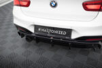 Difusores traseiros BMW 1 M-Pack F20 Facelift (Version Com single exhaust on one Lateral) - Image 3