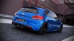 Saia Traseira VW Scirocco III R Com 2 exhaust holes
