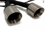 SPORTS EXHAUST TIPS VOLKSWAGEN GOLF 5, GOLF 6 AND SCIROCCO - Image 2