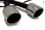 SPORTS EXHAUST TIPS VOLKSWAGEN GOLF 5, GOLF 6 AND SCIROCCO - Image 2