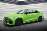 Conjunto de Splitters de carbono Audi RS3 8Y Sedan