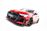 Conjunto de Prepreg Carbon Splitters Audi RS3 Sedan 8Y Facelift - Image 8