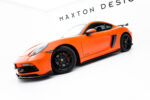 Conjunto de Splitters Porsche 718 Cayman GTS 982c