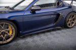 Difusores de embaladeiras laterais Porsche 718 Cayman GT4 RS 982c